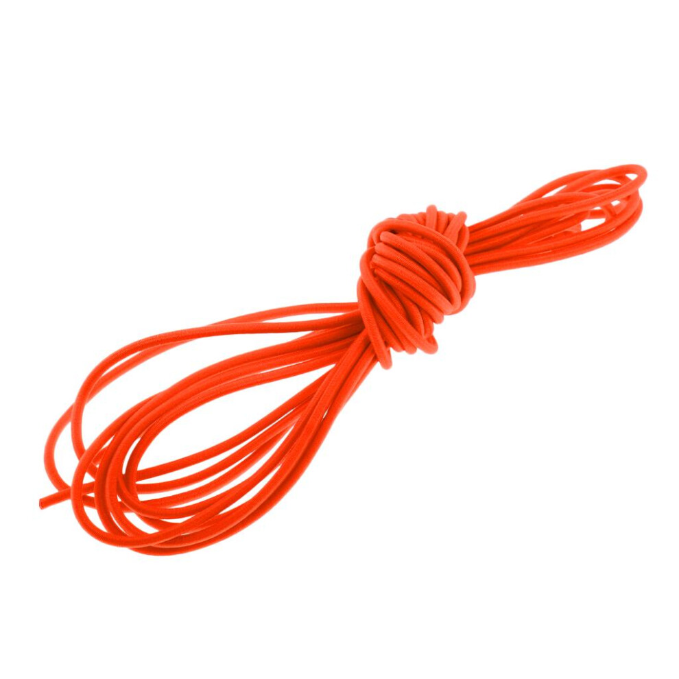 Elastic Bungee Rope Shock Cord Tie Down Trailer Boat Kayak - Orange 3M 783923004910