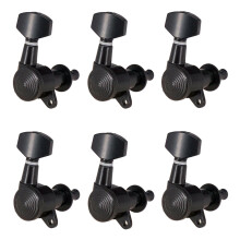 Black Electric Guitar Tuning Pegs Keys Tuners Machine Heads 6R Right S