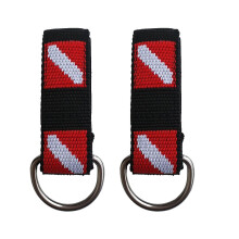 2pcs Adjustable Scuba Diving Wrist Strap Lanyard Hanging Strap Wristba