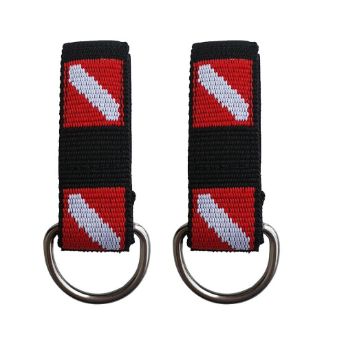2pcs Adjustable Scuba Diving Wrist Strap Lanyard Hanging Strap Wristba
