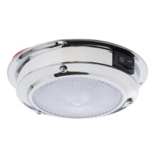 Stainless Steel Marine Boat LED Ceiling Cabin Dome Interior Light 12V