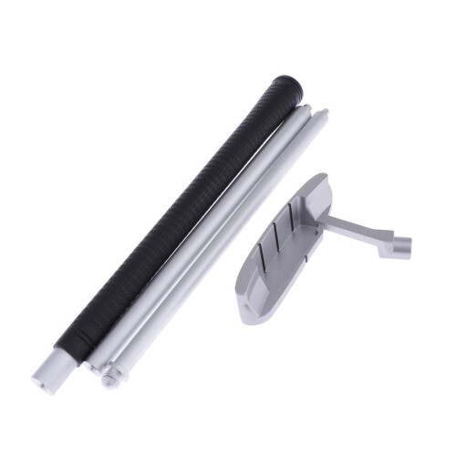Aluminum Alloy 3 Section Golf Putter Golf Putting Practice Tool Access 1