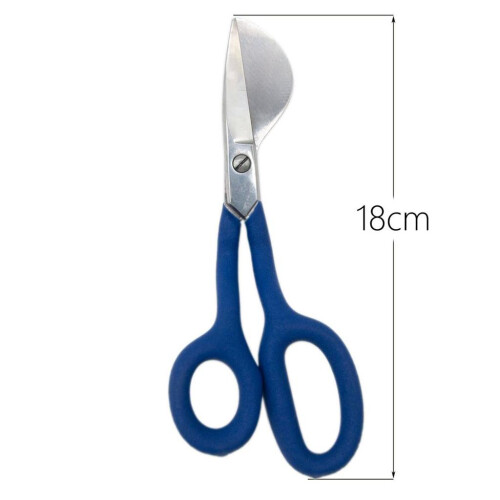 Curved Applique Duckbill Scissors Shears Thread Stitching Craft Blade 1