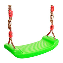 Swing Seat Set Rectangle 17x7inch Playset for Jungle Outdoor Indoor Ch