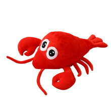 Cute Girls Hat Plush Lobster Hat Earflap Animal Cap Head Warmer Selfie