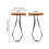 Pull up Bar Handles Hand Grips Resistance Band Handles Deadlift Workou 2