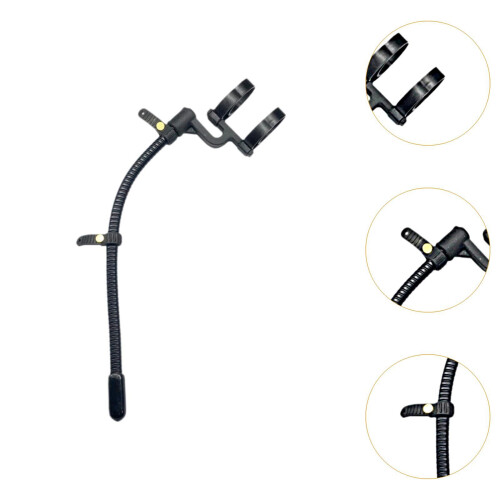 Sax Mic Holder without Clip Adjustable Clip on Mic Holder Stage Perfor 2