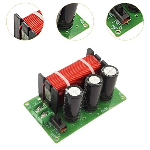 WEAH-85 200W Pure Bass Subwoofer Audio Crossover Frequency Divider 2