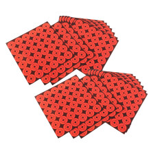 720Pcs Shooting Paper Target Florescent Orange Self adhesive Target St