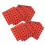 720Pcs Shooting Paper Target Florescent Orange Self adhesive Target St 1