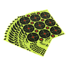 90pcs Shooting Targets Reactive Splatter Dia. 8cm Adhesive Paper Targe