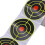 100 Pieces Splatter Targets Reactive Target Shooting Exercise Self Adh 3