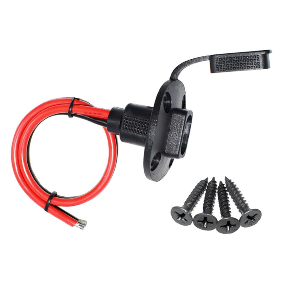 Quick Connect 30Cm Sae Socket Sidewall Port Cable Connector With 4 Scr 6902834155847
