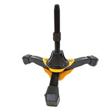 Portable Foldable Clarinet Flute Oboe Stand Holder Rack with Yellow Ba