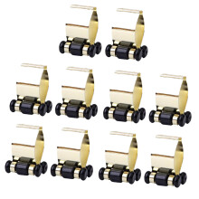 10pcs Portable Golden Metal Pool / Billiards Cue Wall Mount Stick Hold
