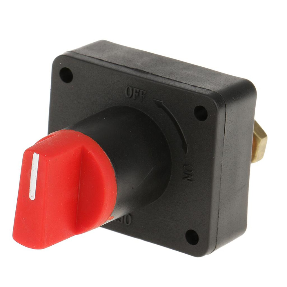 100A Battery Master Disconnect Rotary Cut Off Isolator Switch For Car 756617105439