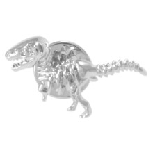 Vintage Dinosaur Shape Brass Collar Lapel Pin Badge Men Women Brooch C