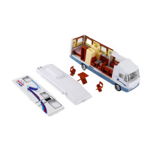 Alloy RV Model Diecast Openable Door Toy Car for Boys Children Birthda