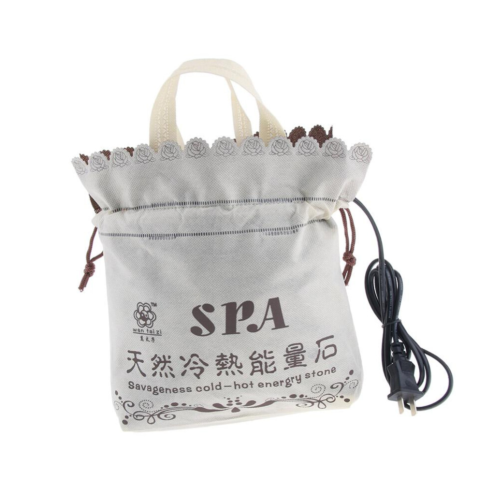 Hot Stone Heater SPA Massage Hot Stone Warmer Heat Bag for Body Relax