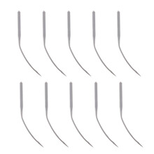 30Pcs Portable Silver Metal Blindstitch Sewing Machine Needles LW*6T