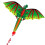 3D Colourful Dragon Single Line Kites with Long Tails Beginner Outdoor 2