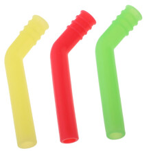 3pcs RC Exhaust Pipe Muffler Extension Tube Silicone Rubber for 1/8 1/