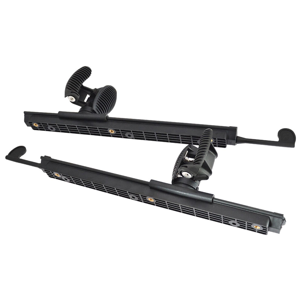1 Pair Adjustable Kayak Footbrace Pedals Foot Pegs Footrest Rudder Con