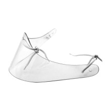 Ice Hockey Helmet Goalie Clear Neck Throat Guard Protective for Youth
