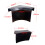 6 Pieces Pool Table Pocket Liners Black Billiard Table Liners Replacem 2