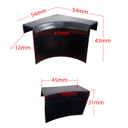 6 Pieces Pool Table Pocket Liners Black Billiard Table Liners Replacem 1