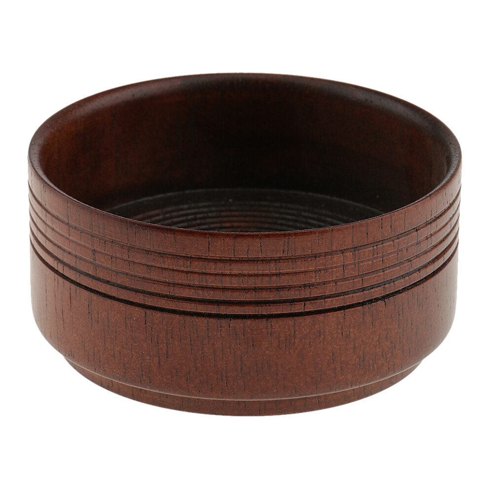 Retro Wooden Men's Shaving Mug Bowl Barber Beard Shave Brush Soap Mug