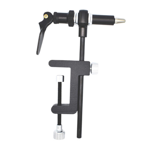 Fly Tying Vise  Rotating Lever Action C Clamp Base 1