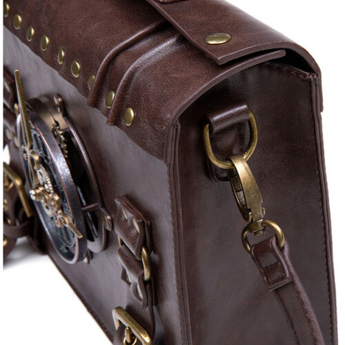 Punk Multi-Purpose Messenger Shoulder Bag Purse 2
