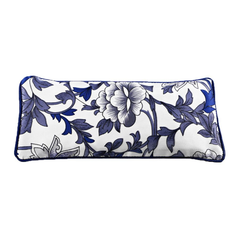 Lavender Yoga Eye Pillow Soft Flax Seed Filled Silk Fabrics Stress Rel