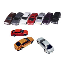 10Pcs 1:100 Miniature Model Vehicle Architecture Model Railway Modelin