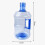 Water Container 5L Capacity with Handle Water Storage Reusable for Pic 2
