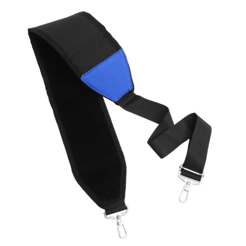 Golf Bag Strap Thick Pad Strap Universal Shoulder Strap Black Nylon 2 1