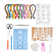 Paper Strips Quilling Tool Kit Handcraft 900 Colorful Strips
