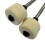 2x Drum Mallet Accessory Instrument Black Handle Sturdy for Percussion 3