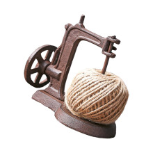 Jute Twine Spool and Scissors Holder Set Gift for Crafter Vintage Styl