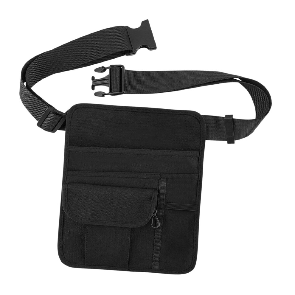 Durable Restaurant Waiter Waist Money Pouch With Adjustable Belt 5 Poc 795805964342