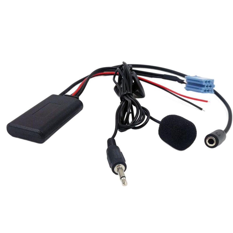 Bluetooth 5.0 Aux In Cable With Mic 8Pin Iso Auxiliary For Blaupunkt R 883980555155