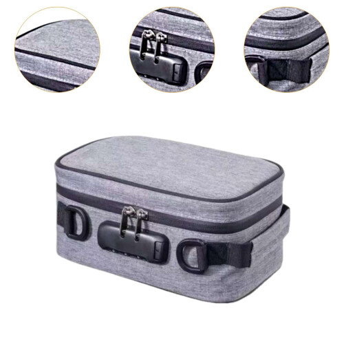 Smell Odor Proof Bag Reusable Compact Utility with Combination Lock Me 2
