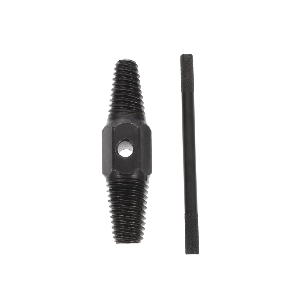 1 Set Doubleheaded Wire Breakage Remover Extractor Multifunctional Damaged Screws Small Faucets Alloy Steel Black Ref: 6918 9412369430120