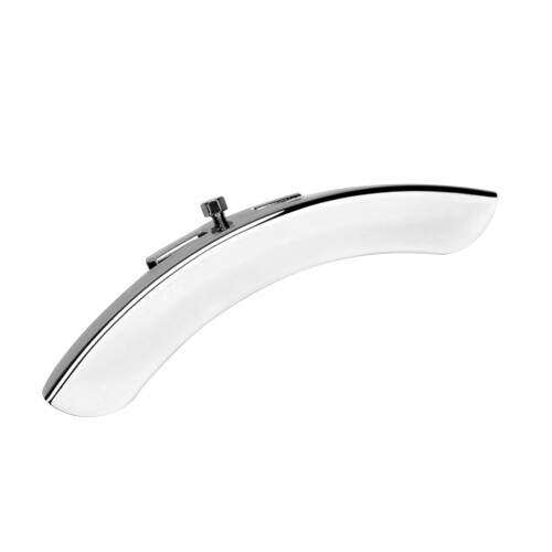 Single Leg Banjo Armrest - Silver Tone