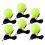 6x Tennis Ball w/ String Replacement Tennis Rebound Practice Trainer B 1