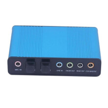 USB External Sound Card 5.1 Surround Sound Optical Audio Sound Card, B