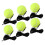 6x Tennis Ball w/ String Replacement Tennis Rebound Practice Trainer B 2