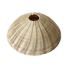 Rustic Bamboo Lamp Shade Bulb Guard for Restaurant Study Room Tea Hous