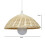 Rustic Bamboo Lamp Shade Bulb Guard for Restaurant Study Room Tea Hous 2